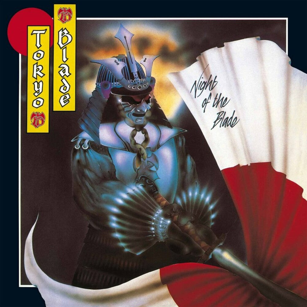 the album cover for Tokyo Blade - Night Of The Blade - Red/White Bi-Color (Red)