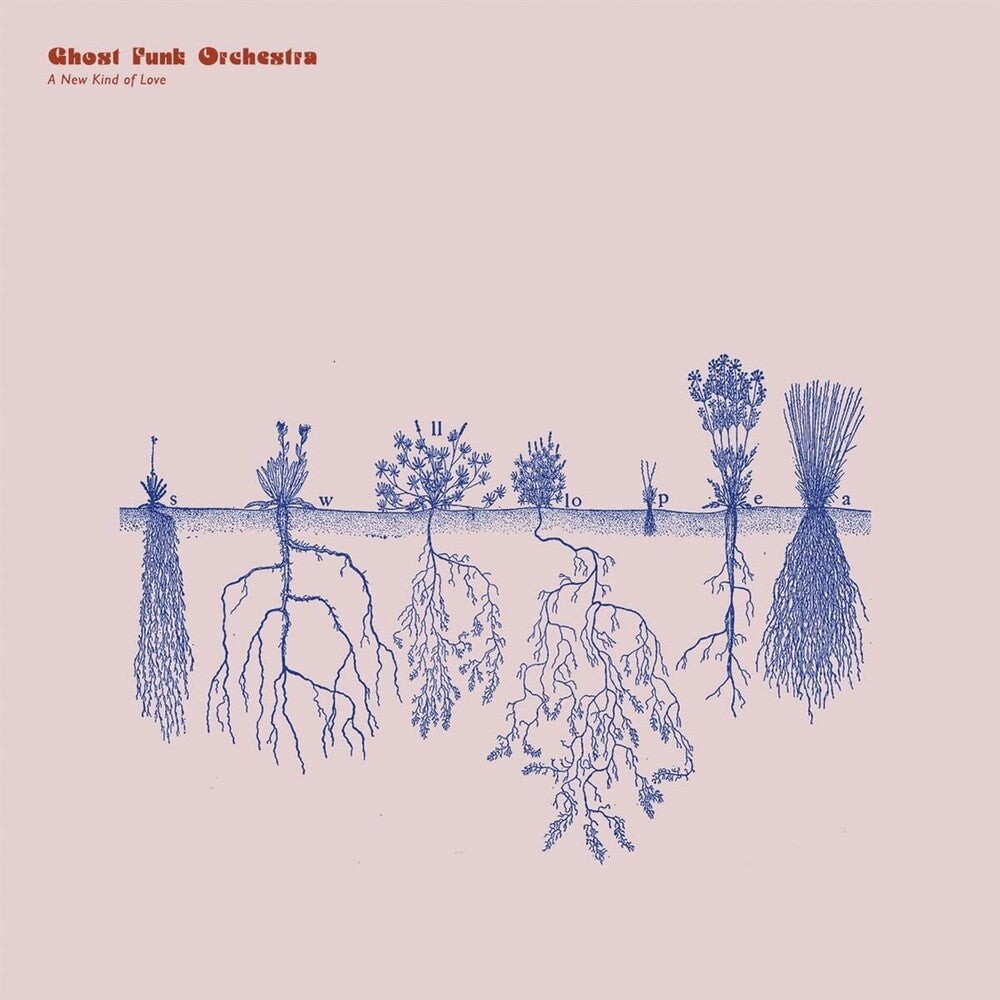 the album cover for Ghost Funk Orchestra - New Kinf Of Love