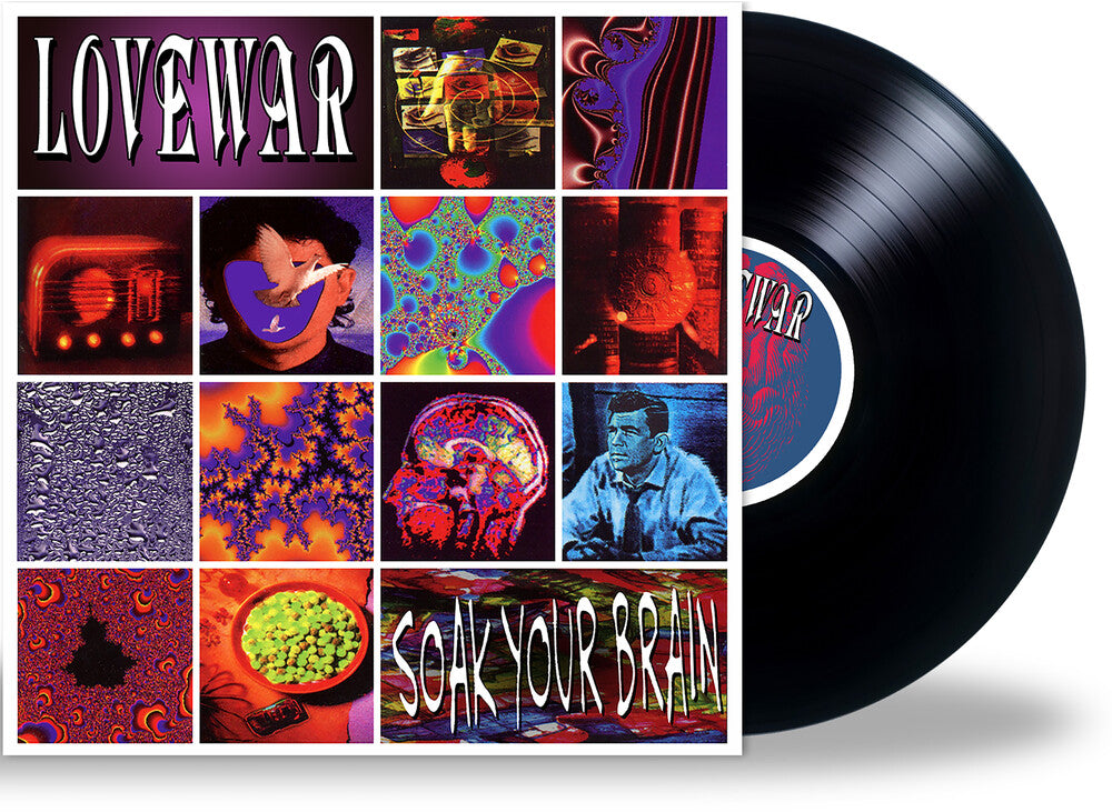 the album cover for LoveWar - Soak Your Brain