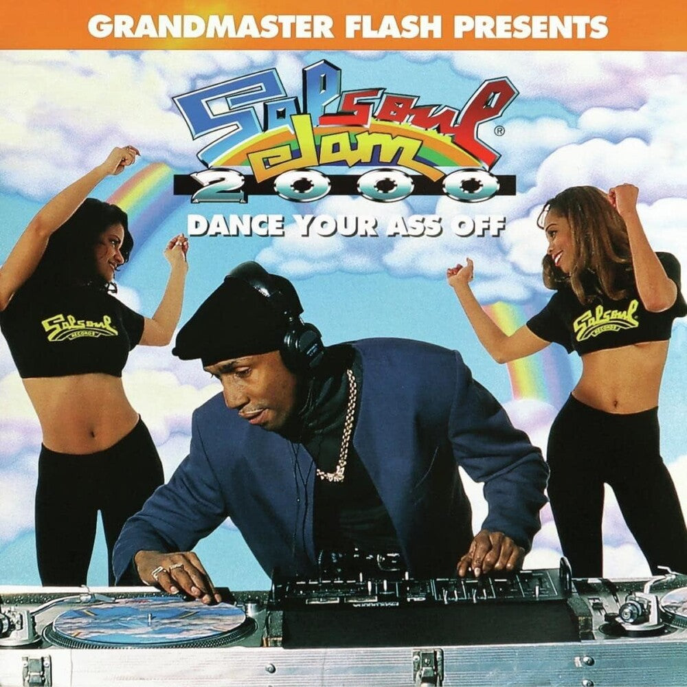 the album cover for Grandmaster Flash - Grandmaster Flash Presents: Salsoul Jam 2000 (25th Anniversary Editio)