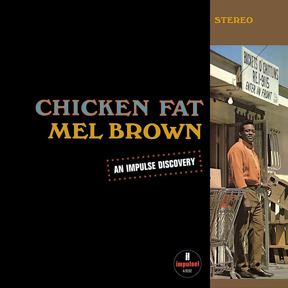 the album cover for Mel Brown - Chicken Fat (Verve By Request Series)
