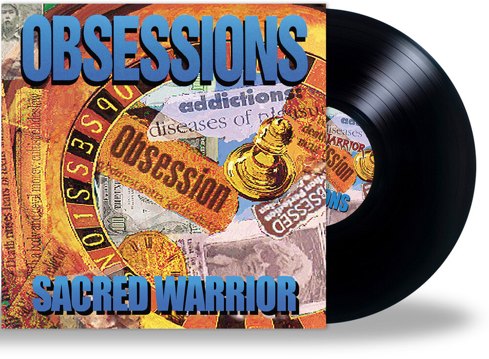 the album cover for Sacred Warrior - Obsessions