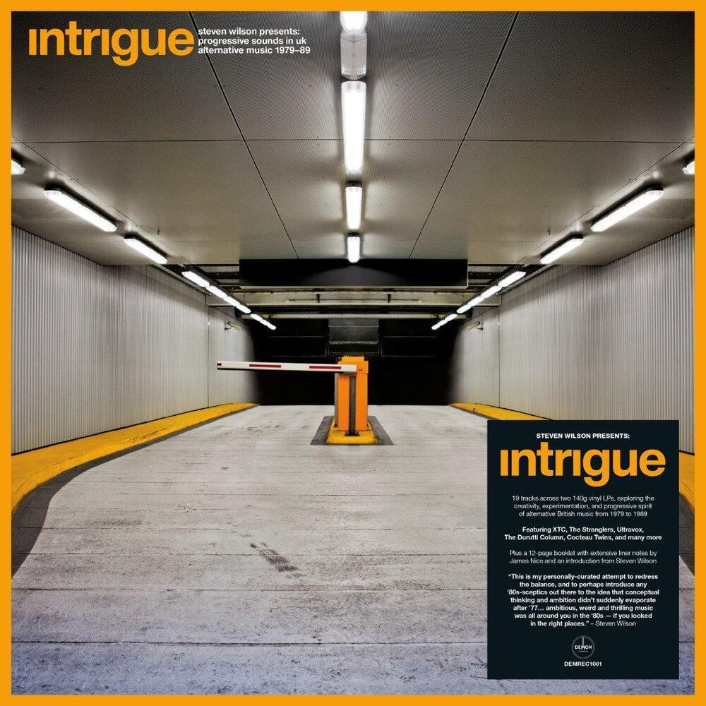 the album cover for Steven Wilson Presents / Various - Intrigue-Progressive Sounds In Uk Alternative (Uk)