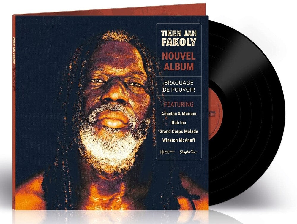 the album cover for Tiken Fakoly Jah - Braquage De Pouvoir (Fra)