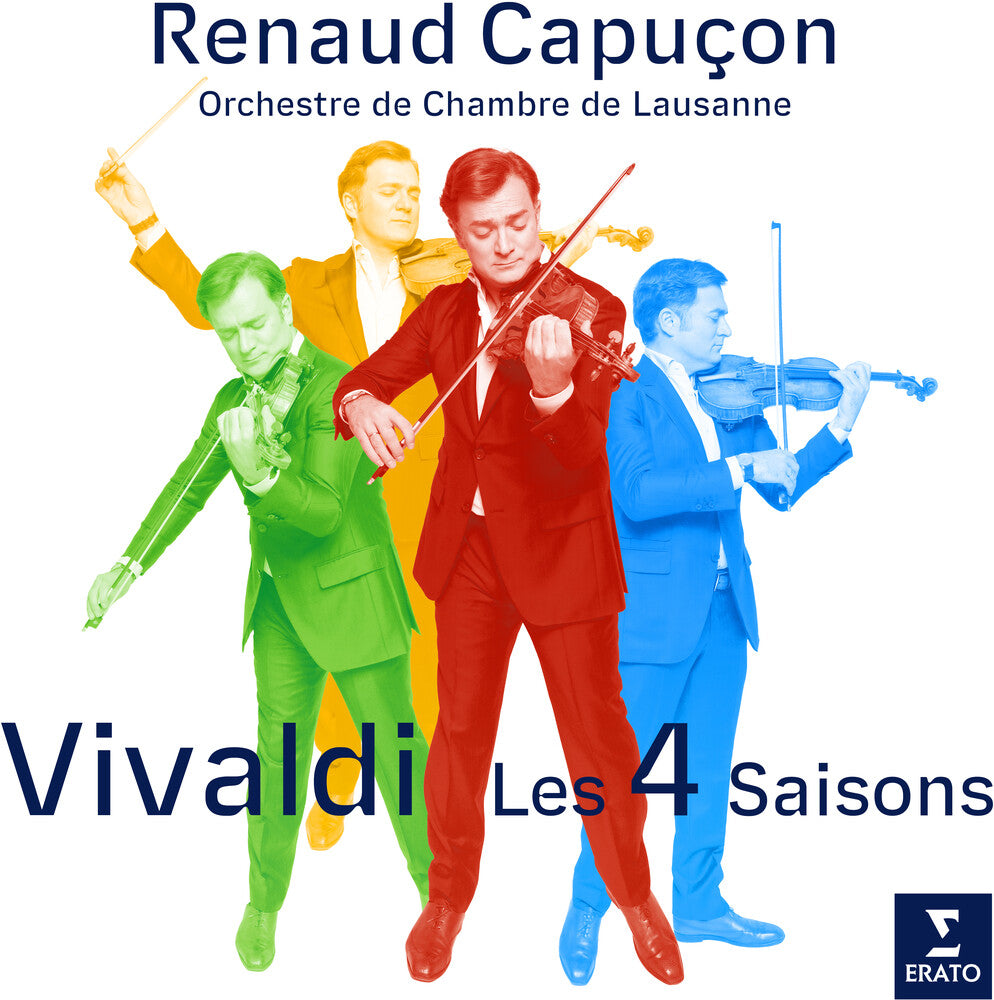 the album cover for Renaud Capucon - Vivaldi: Four Seasons Chevalier De Saint-Georges: