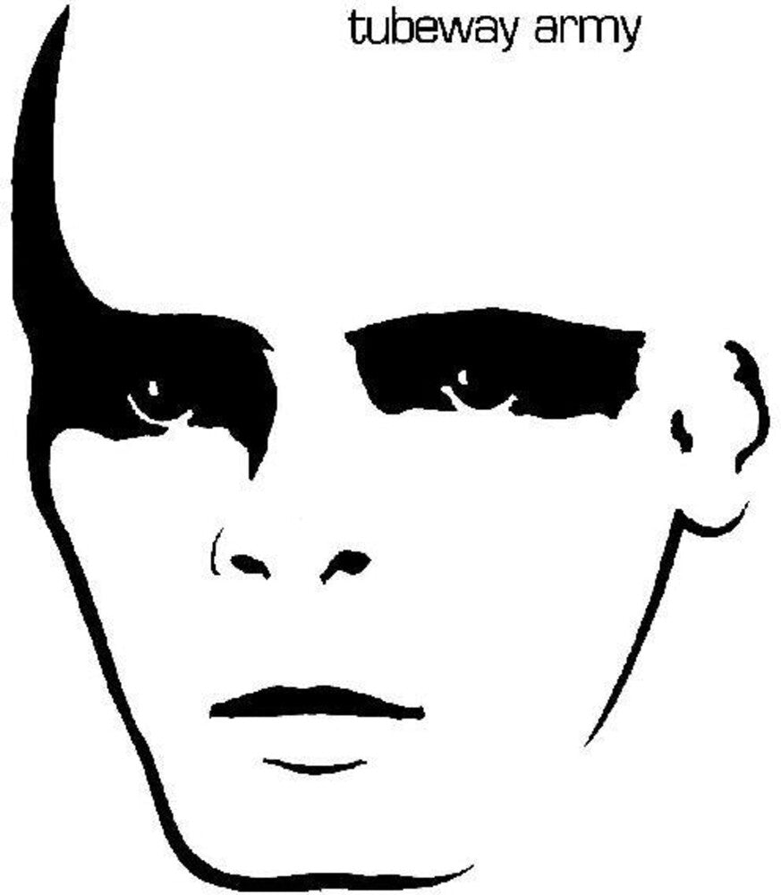 the album cover for Tubeway Army - Tubeway Army