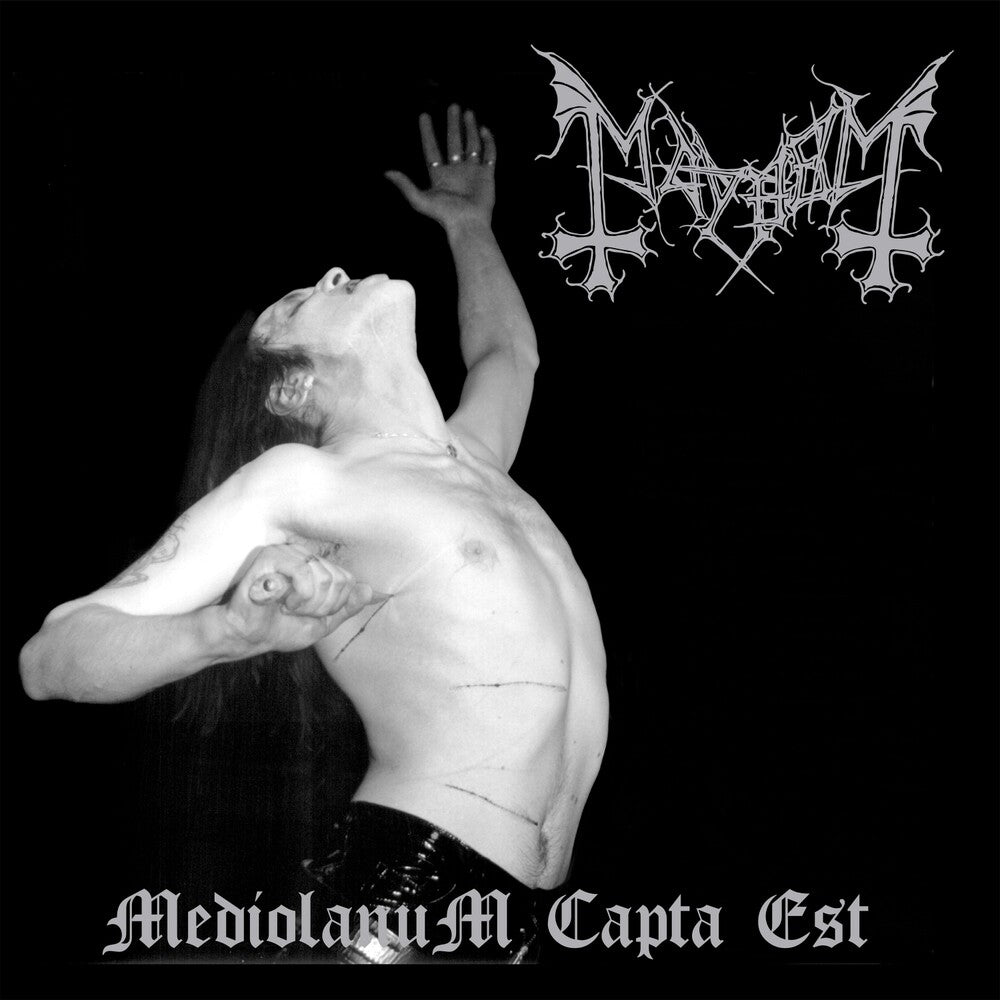 the album cover for Mayhem - Mediolanum Capta Est (Ofgv) (Uk)