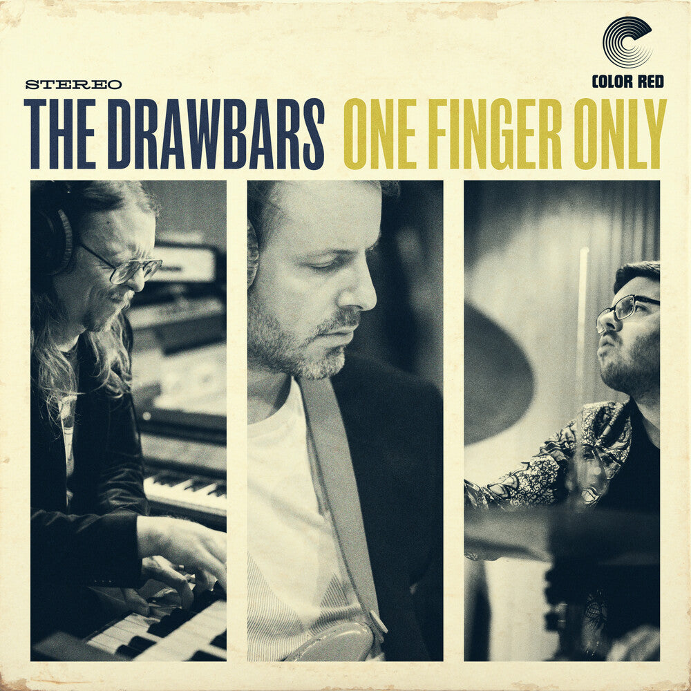 the album cover for Drawbars - One Finger Only