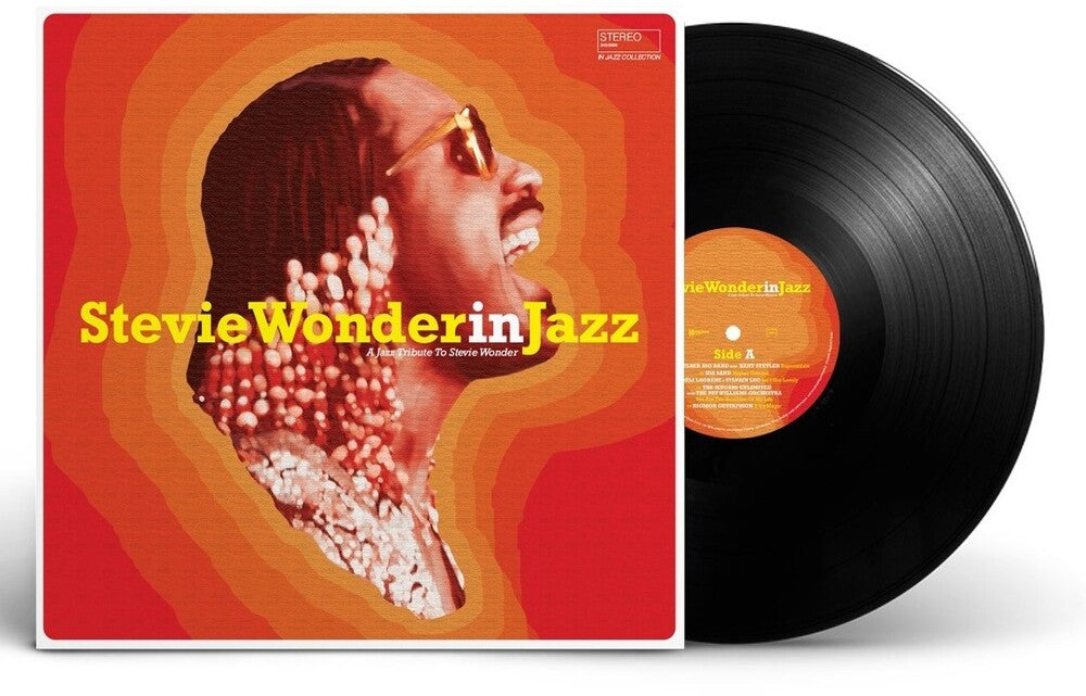 the album cover for Stevie Wonder In Jazz / Various - Stevie Wonder In Jazz / Various