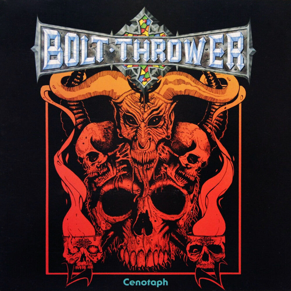 the album cover for Bolt Thrower - Spearhead / Cenotaph