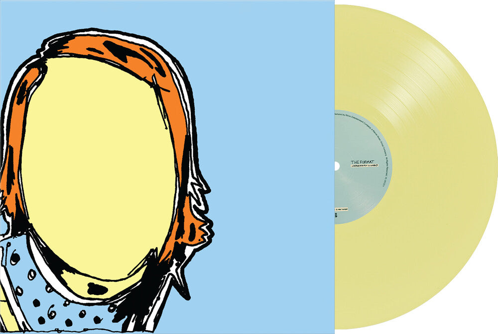 the album cover for The Format - Interventions & Lullabies - Easter Yellow (Blue)