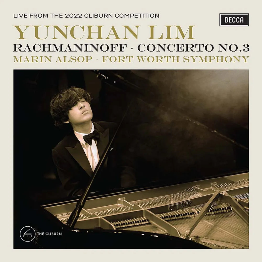 the album cover for Yunchan Lim - Rachmaninoff: Piano Concerto No. 3