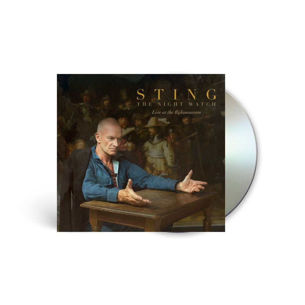 the album cover for Sting - The Night Watch (Live at the Rijksmuseum)