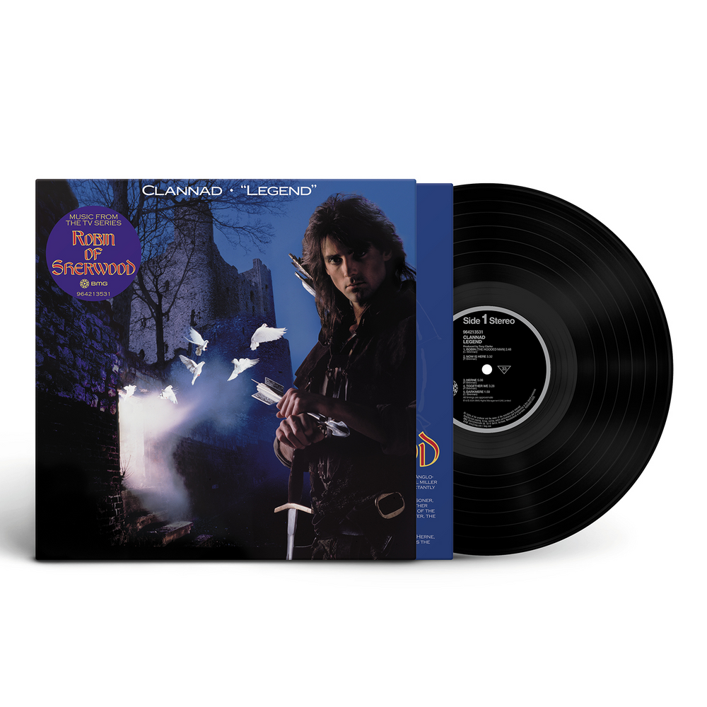 the album cover for Clannad - Legend (Music from the TV Series, Robin of Sherwood)