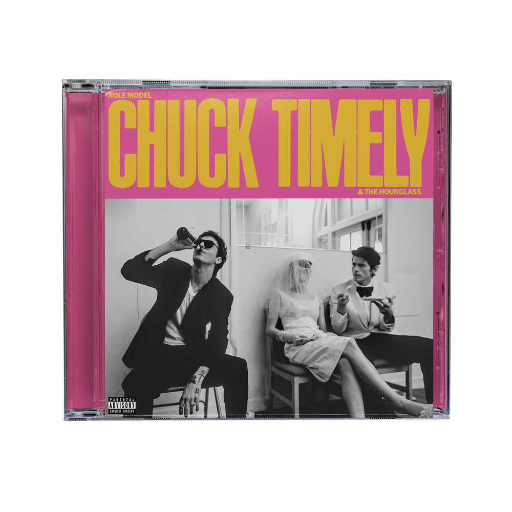 the album cover for Role Model - Chuck Timely & the Hourglass