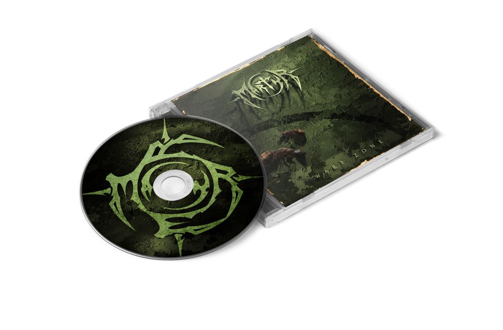 the album cover for Martyr - Warp Zone