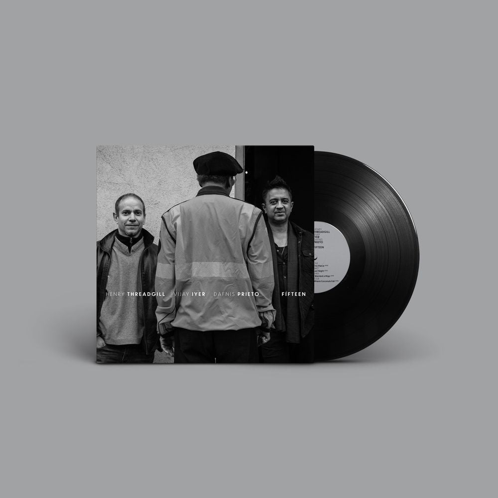 the album cover for Henry Threadgill / Vijay Iyer / Dafnis Prieto - Fifteen