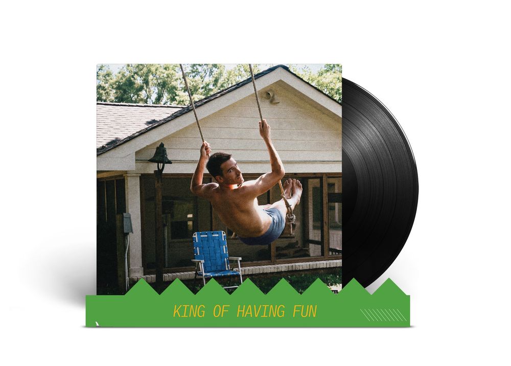 the album cover for Medium Build - King of Having Fun