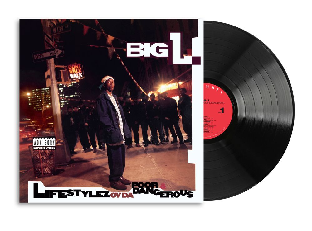 the album cover for Big L - Lifestylez Ov Da Poor & Dangerous