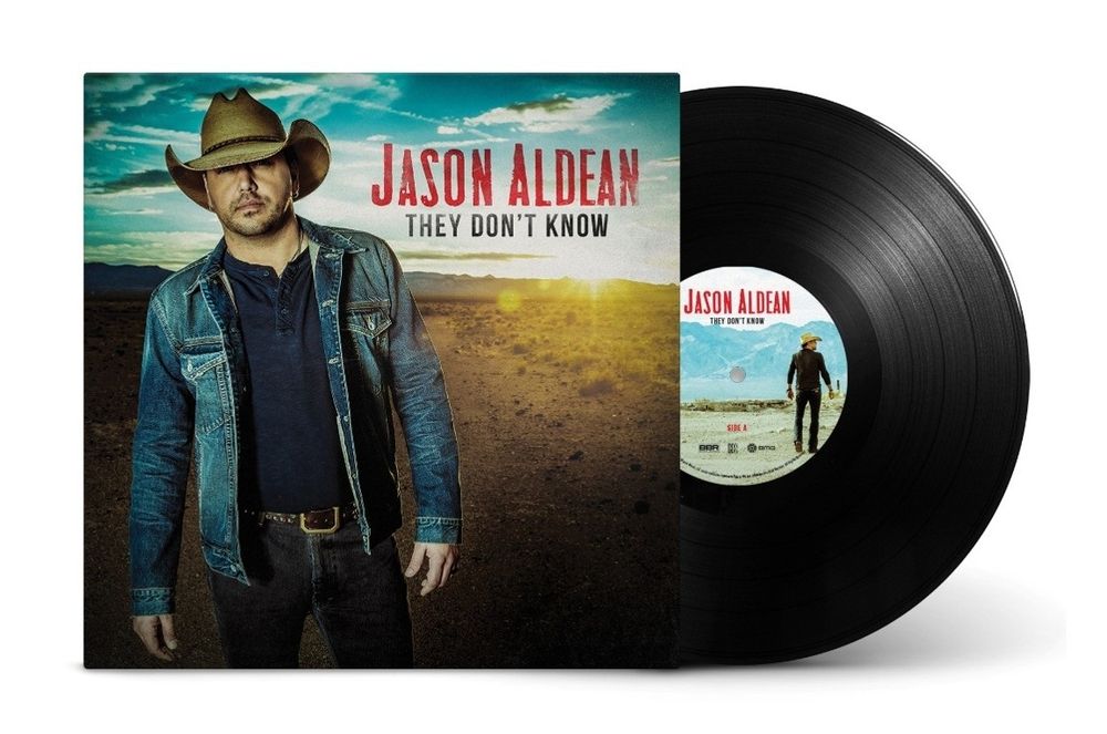 the album cover for Jason Aldean - They Don't Know
