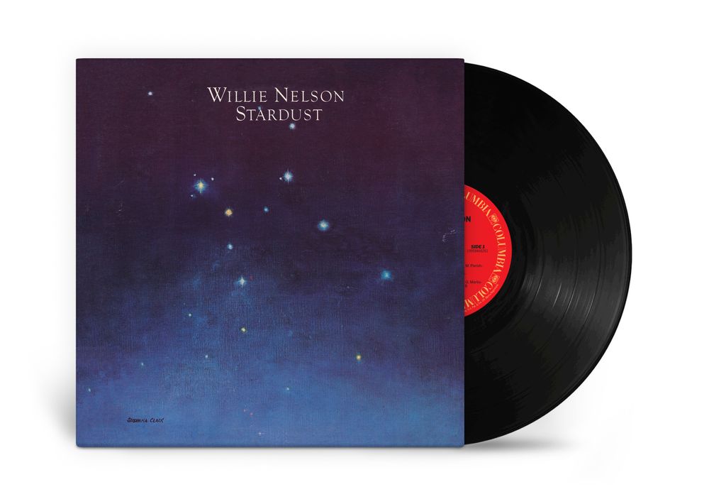 the album cover for Willie Nelson - Stardust