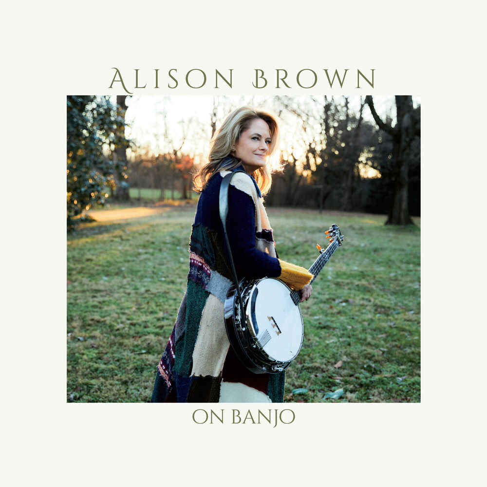 the album cover for Alison Brown - On Banjo