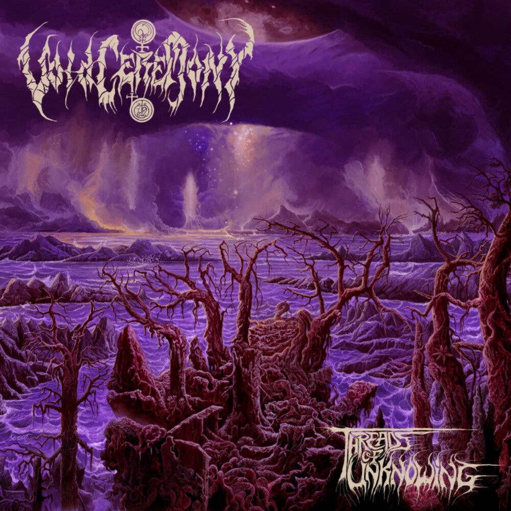 the album cover for Voidceremony - Threads Of Unknowing
