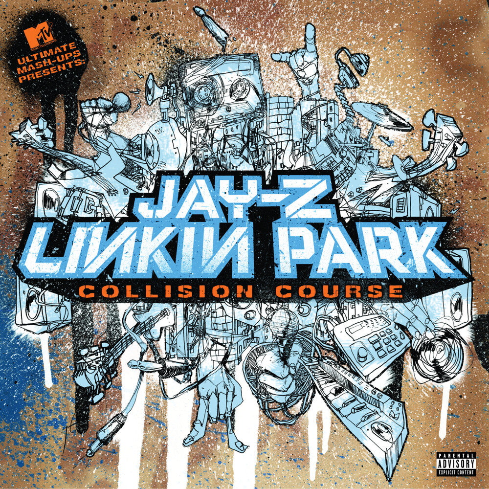 the album cover for Jay-Z / Linkin Park - Collision Course
