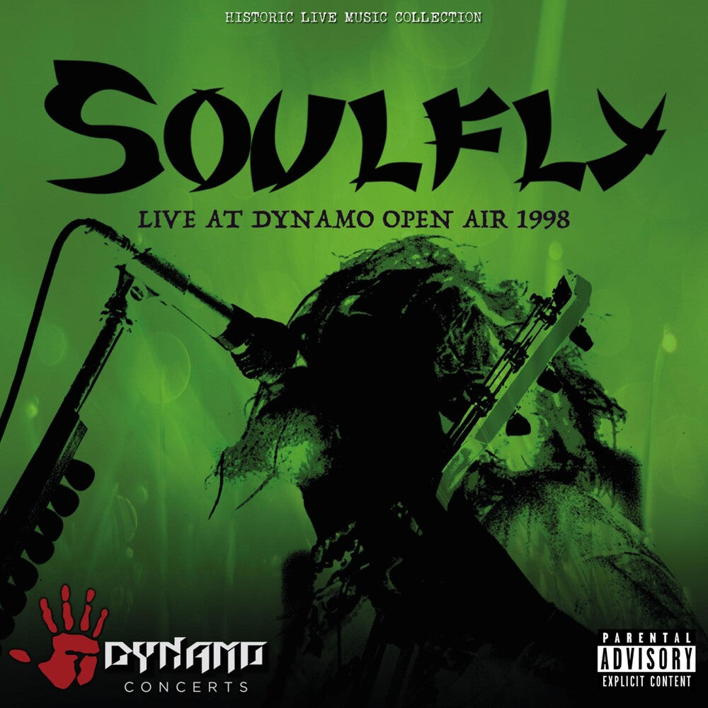 the album cover for Soulfly - Live At Dynamo Open Air 1998