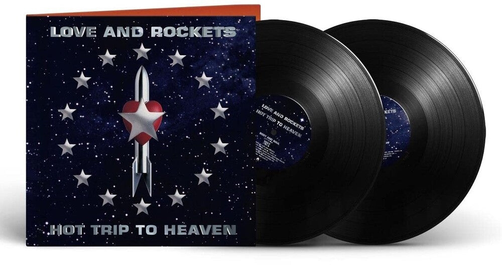 the album cover for Love And Rockets - Hot Trip To Heaven (Gate)