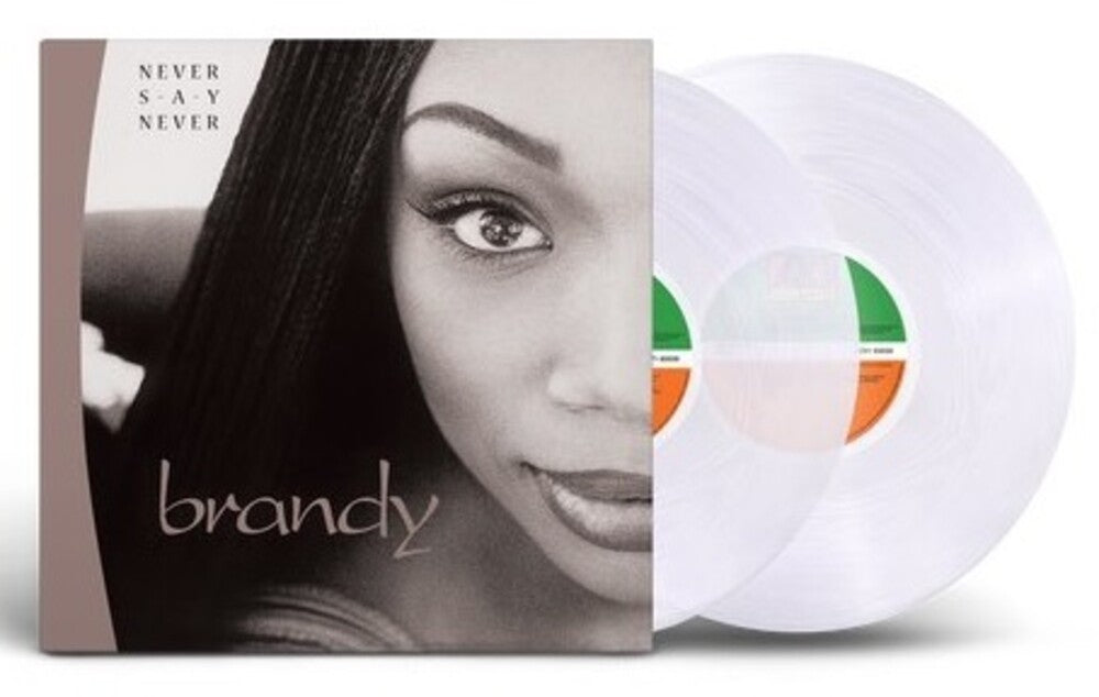 the album cover for Brandy - Never Say Never (Uk)