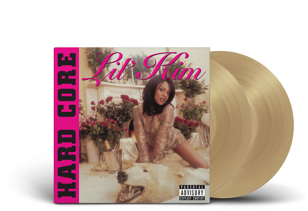 the album cover for Lil Kim - Hardcore