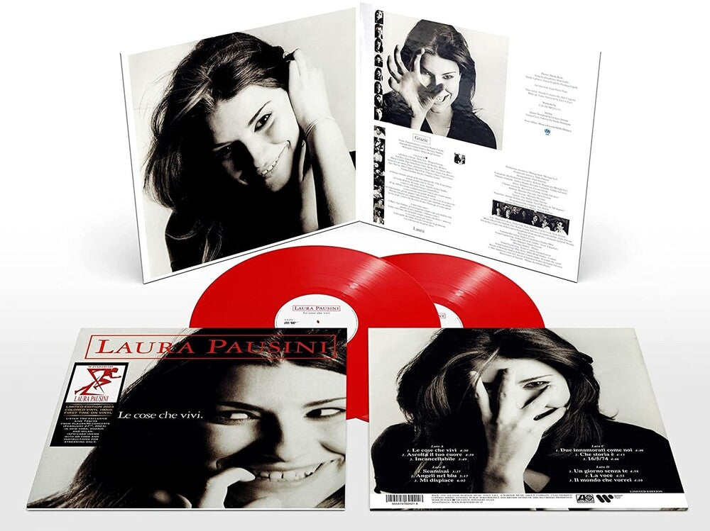 the album cover for Pausini, Laura - Le Cose Che Vivi - Ltd Red Vinyl