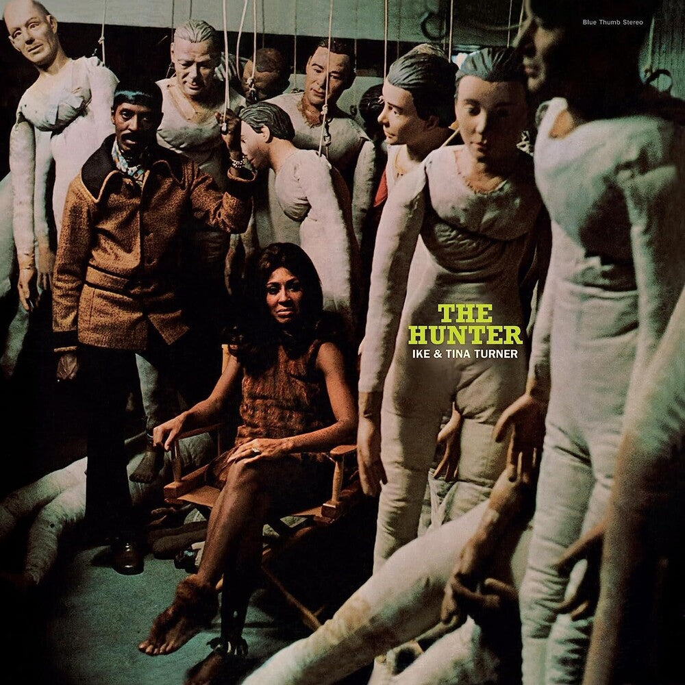 the album cover for Ike Turner & Tina - Hunter
