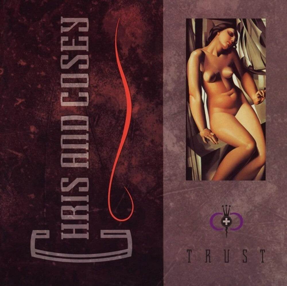 the album cover for Chris & Cosey - Trust
