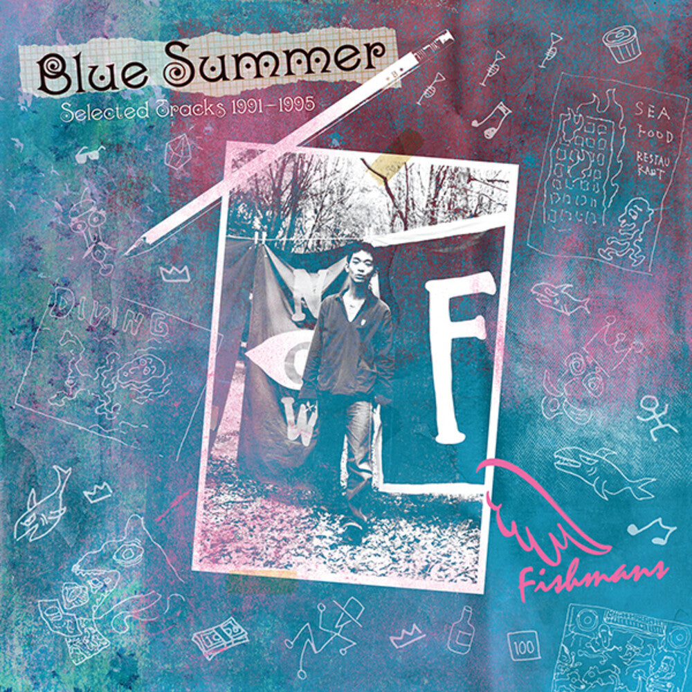 the album cover for Fishmans - Blue Summer: Selected Tracks 1991-1995
