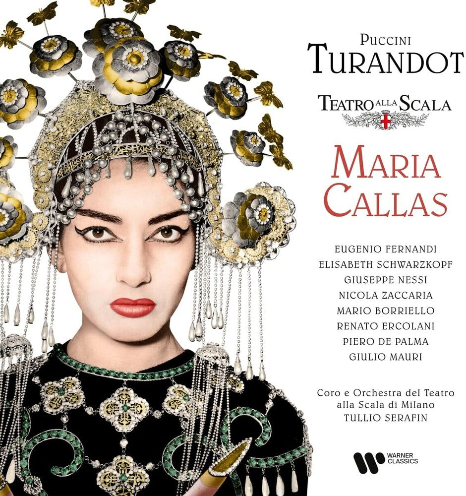 the album cover for Maria Callas - Puccini: Turandot