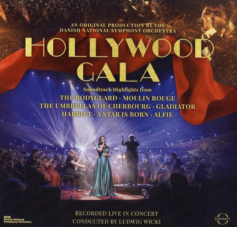 the album cover for Danish National Symphony - Hollywood Gala (Port)