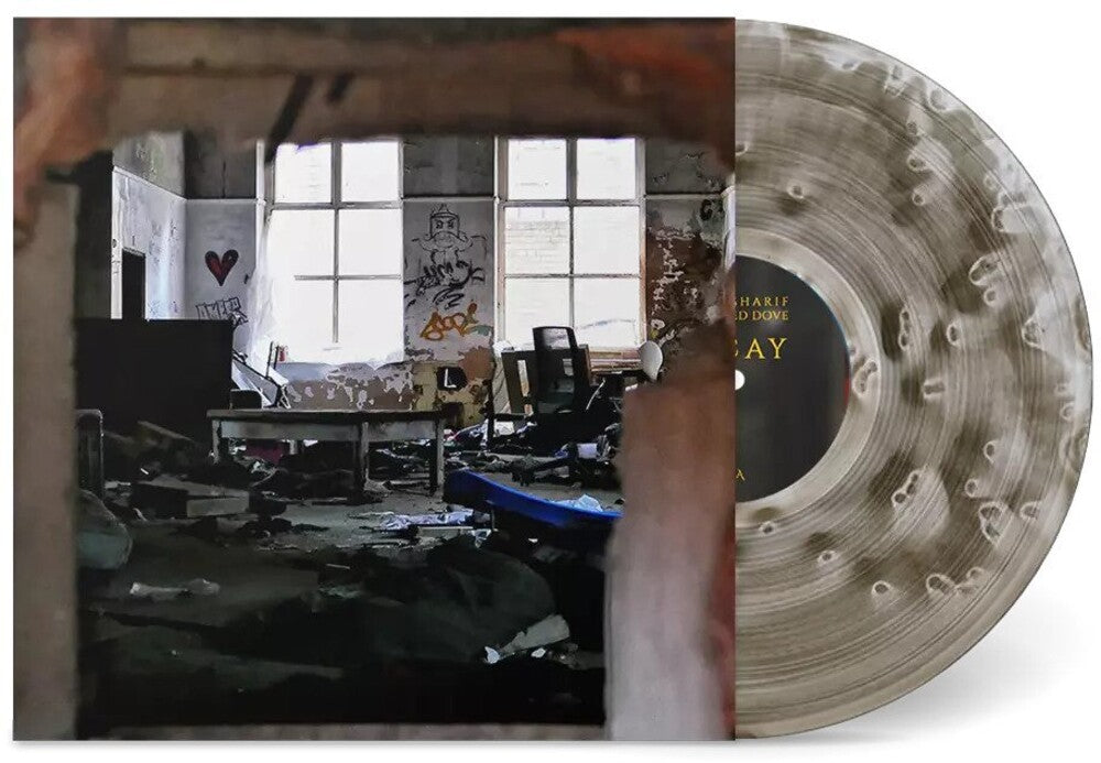 the album cover for Fatboi Sharif & Steel Tipped Dove - Decay