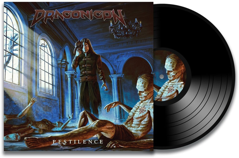 the album cover for Draconicon - Pestilence