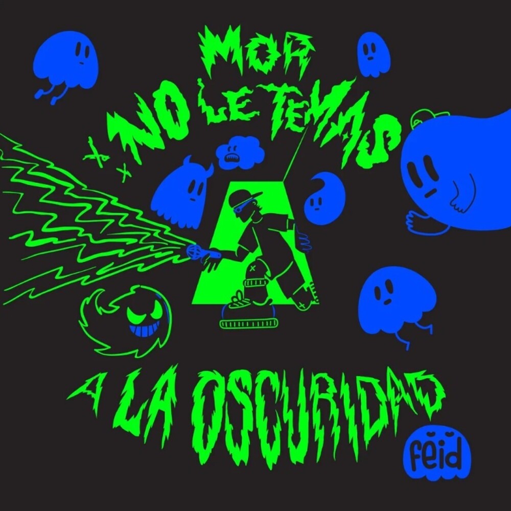 the album cover for Feid - Mor No Le Temas A La Oscuridad