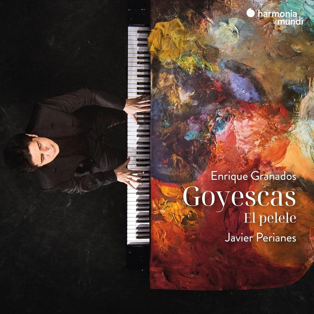the album cover for Javier Perianes - Granados: Goyescas - El Pelele