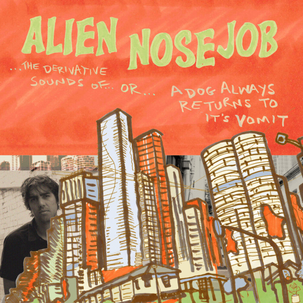 the album cover for Alien Nosejob - Derivative Sounds Of