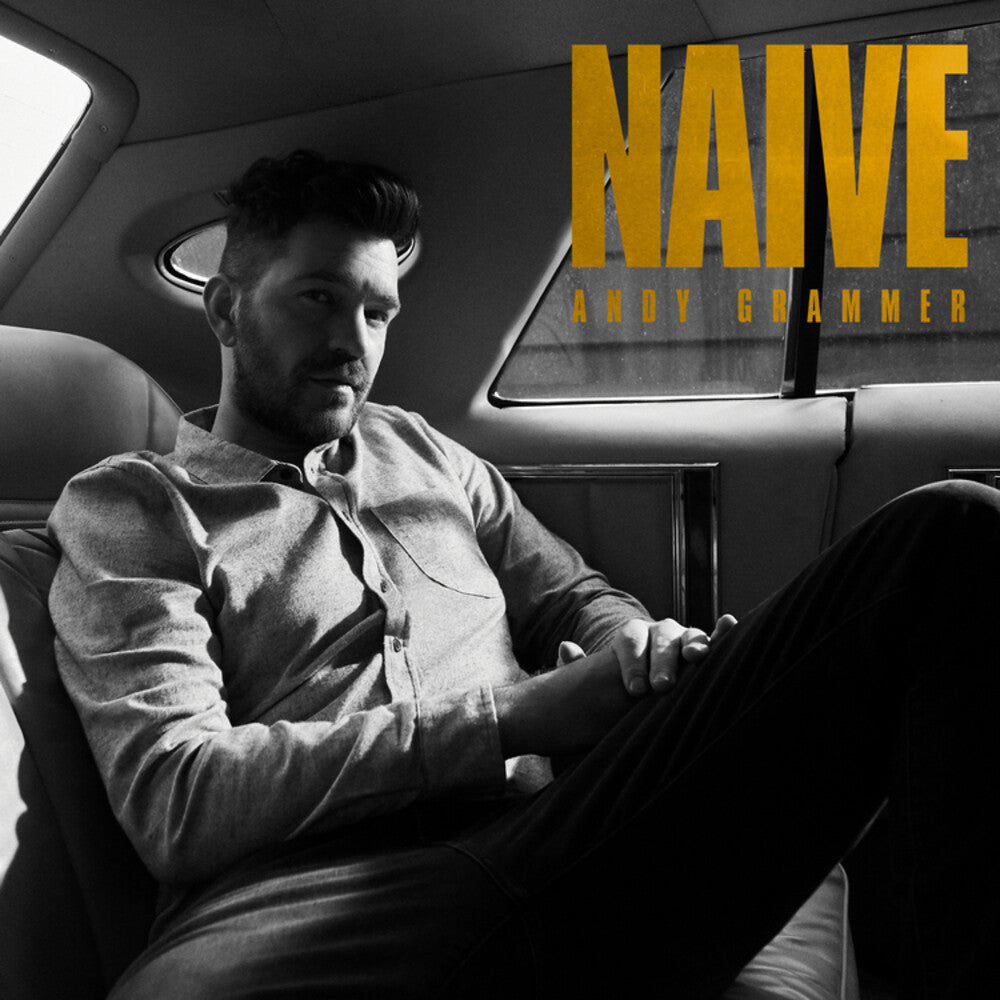 the album cover for Andy Grammer - Naive