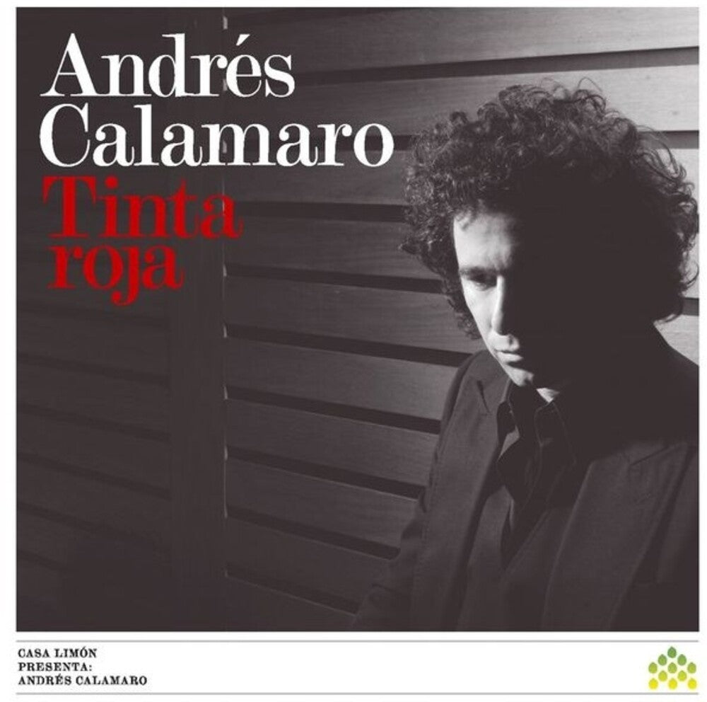 the album cover for Andres Calamaro - Tinta Roja (Hol)