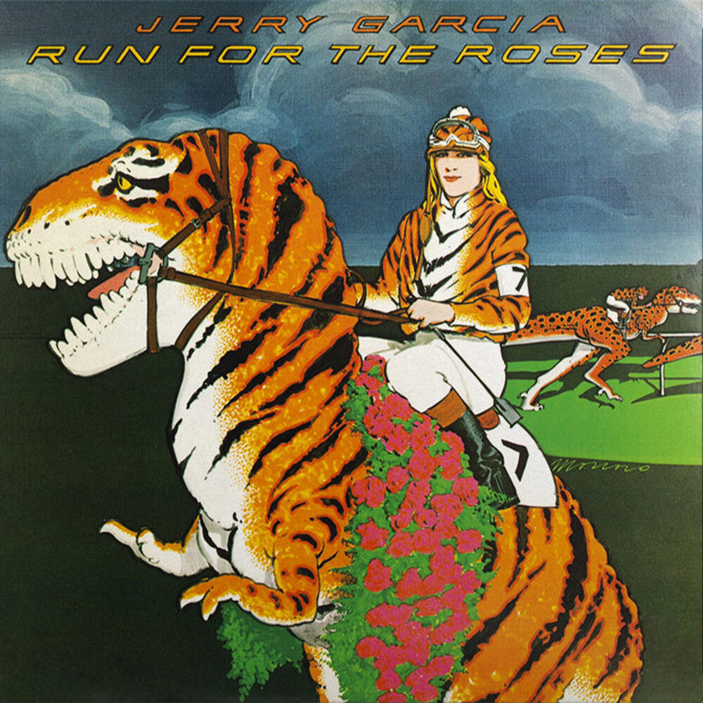 the album cover for Jerry Garcia - Run For The Roses