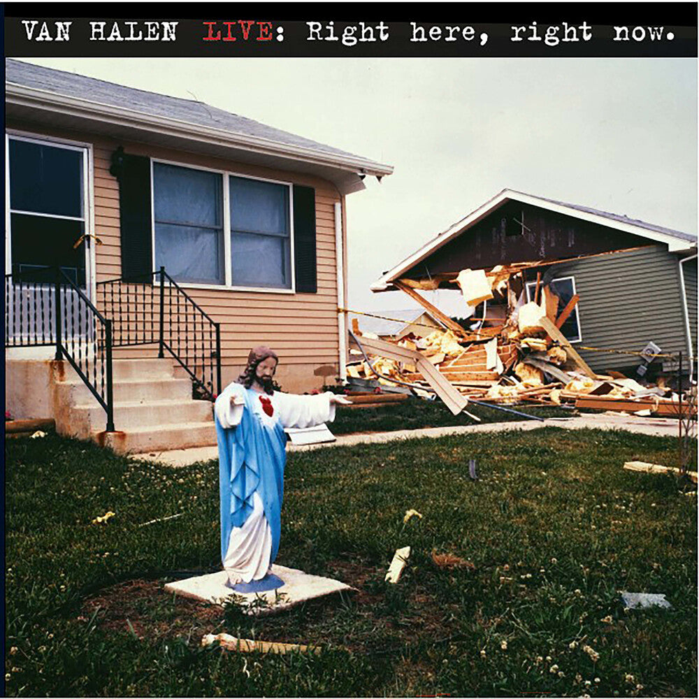the album cover for Van Halen - Live: Right Here, Right Now (Box)
