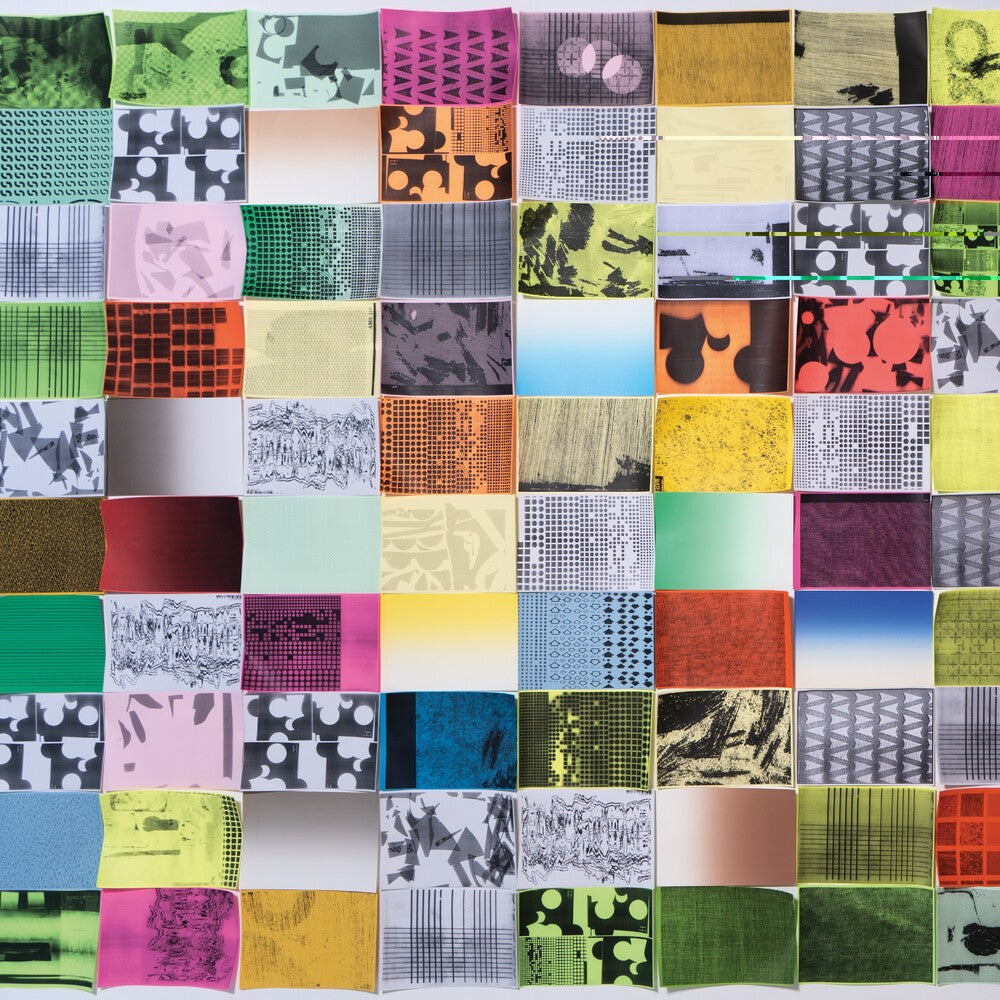 the album cover for Four Tet - Three (Blk)
