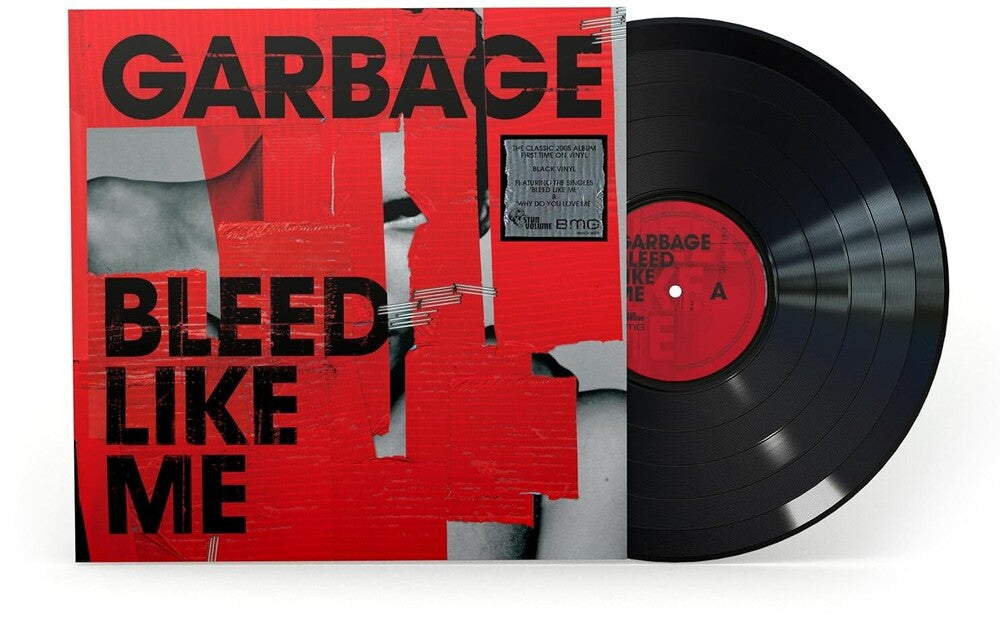 the album cover for Garbage - Bleed Like Me