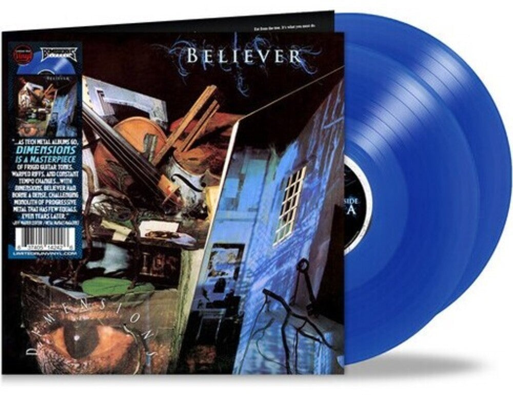 the album cover for Believer - Dimensions